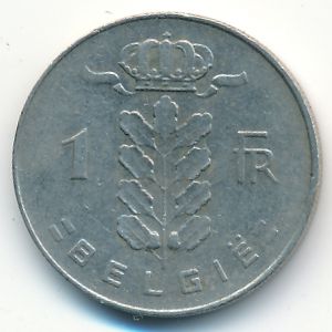 Бельгия, 1 франк (1975 г.)