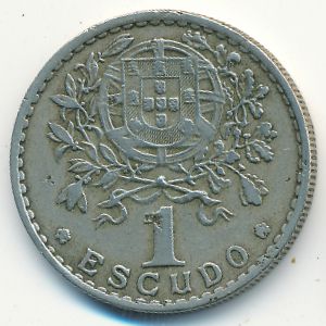 Португалия, 1 эскудо (1951 г.)