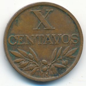 Португалия, 10 сентаво (1964 г.)