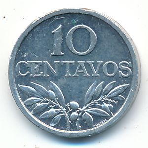 Portugal, 10 centavos, 1971