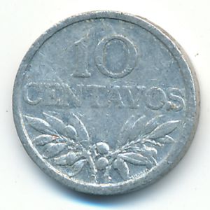 Portugal, 10 centavos, 1971