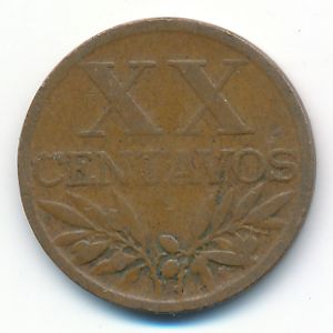 Portugal, 20 centavos, 1949