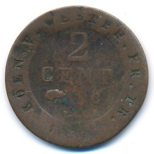 Вестфалия, 2 сентима