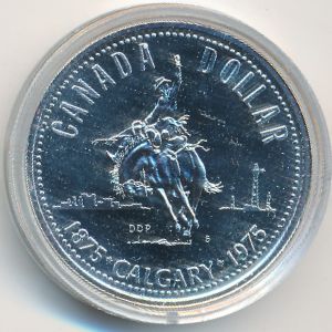 Канада, 1 доллар (1975 г.)