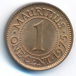 Маврикий, 1 цент (1975 г.)