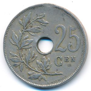 Бельгия, 25 сентим (1921 г.)