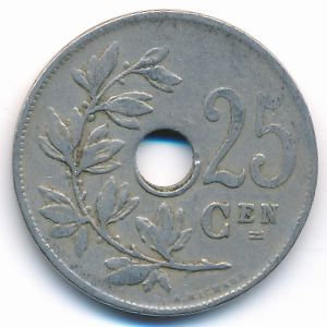 Бельгия, 25 сентим (1921 г.)