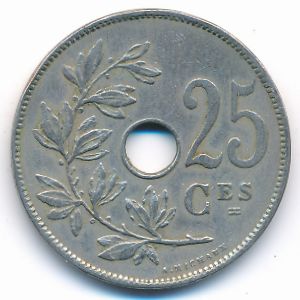 Бельгия, 25 сентим (1929 г.)
