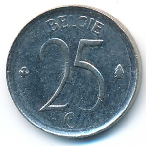 Бельгия, 25 сентим (1964 г.)