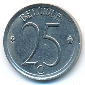 Бельгия, 25 сентим (1965 г.)