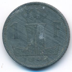 Бельгия, 1 франк (1942 г.)