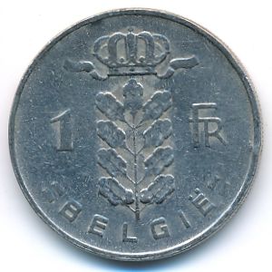 Бельгия, 1 франк (1951 г.)
