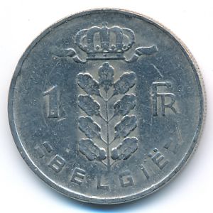 Бельгия, 1 франк (1951 г.)