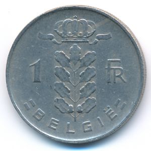 Бельгия, 1 франк (1952 г.)