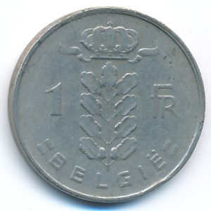 Бельгия, 1 франк (1958 г.)