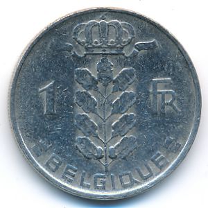Бельгия, 1 франк (1958 г.)
