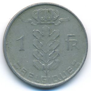 Бельгия, 1 франк (1959 г.)