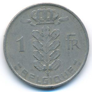 Бельгия, 1 франк (1961 г.)