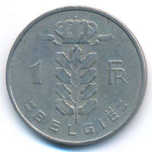 Бельгия, 1 франк (1963 г.)