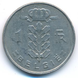 Бельгия, 1 франк (1965 г.)