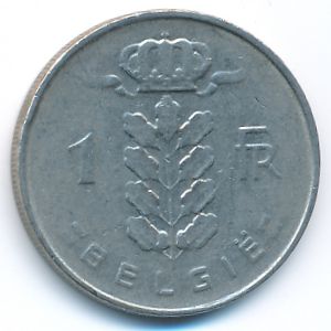 Бельгия, 1 франк (1967 г.)