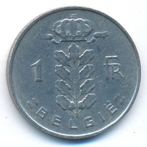 Бельгия, 1 франк (1967 г.)
