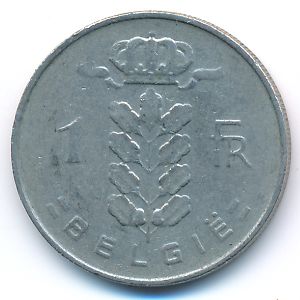 Бельгия, 1 франк (1969 г.)