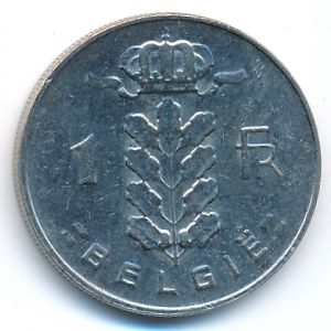Бельгия, 1 франк (1969 г.)