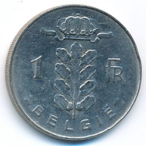 Бельгия, 1 франк (1970 г.)