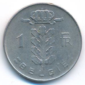 Бельгия, 1 франк (1973 г.)