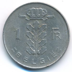 Бельгия, 1 франк (1976 г.)
