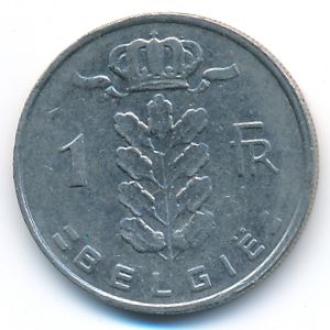 Бельгия, 1 франк (1980 г.)