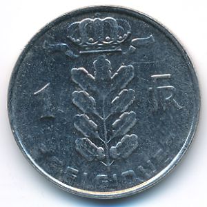 Бельгия, 1 франк (1980 г.)