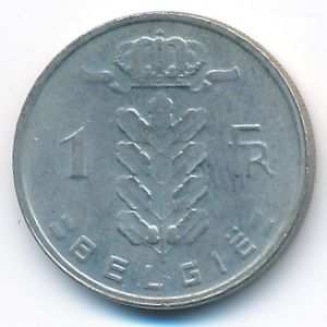 Бельгия, 1 франк (1988 г.)