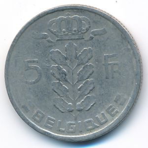 Бельгия, 5 франков (1948 г.)