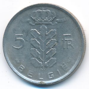 Бельгия, 5 франков (1978 г.)