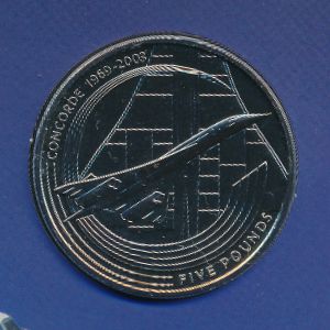 Олдерни, 5 фунтов (2003 г.)