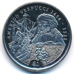 Сьерра-Леоне, 1 доллар (1999 г.)