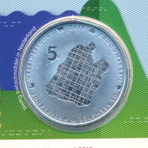 Нидерланды, 5 евро (2019 г.)
