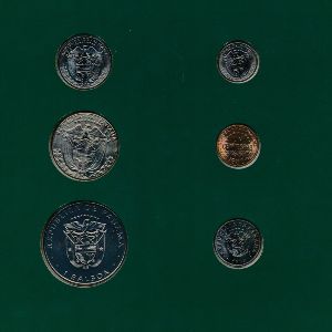 Панама, Набор монет