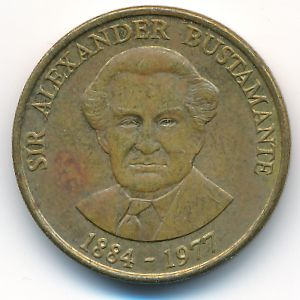 Ямайка, 1 доллар (1993 г.)