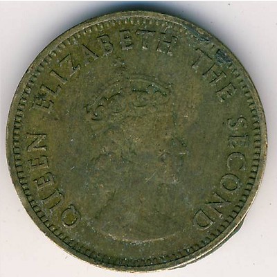 Джерси, 1/4 шиллинга (1957 г.)