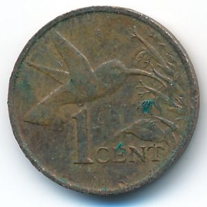 Тринидад и Тобаго, 1 цент (1991 г.)