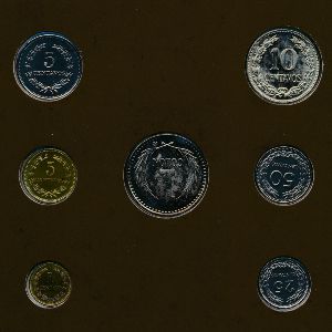 Сальвадор, Набор монет