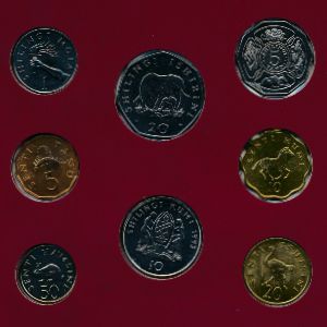 Tanzania, Набор монет