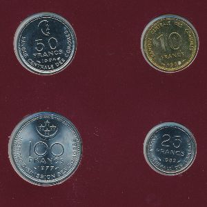 Коморские острова, Набор монет