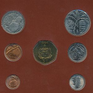 Самоа, Набор монет