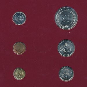 Сингапур, Набор монет