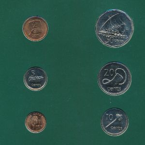 Фиджи, Набор монет (1982 г.)