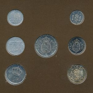 Испания, Набор монет